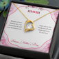 Mothers Day Gifts For Mom From Son Daughter Kids, Mom Necklace For Women, New Mom Gifts, Birthday Christmas Gifts With Heartfelt Message & Lighted Box