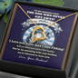 The One Who Never Got Away - Mother's Day Necklace - To My Wife Necklace From Husband - To My Soulmate Necklace For Women - Valentines Day Gifts For Wife - Wife Birthday Gift Necklace