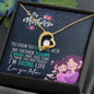 Forever Love Necklace for Women Grandma Aunt Stepmother Sister Mom Gifts Jewelry Mothers Anniversary Jewelry Gifts for Women Birthday Unique Necklace, Mom Necklace, Mother Necklace, Mom Gift, Gift from Daughter, Jewelry for Mom, Mother's Day Gift