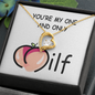 Special Love Knot Necklace From Husband - Gift for Wife You're My One and Only - to My Wife Necklace - Valentines Day Gifts for Wife - Couple Necklace Set - Friendship Necklaces