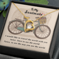 To My Soulmate Necklace Gifts - To My Queen - To My Wife Necklace Anniversary Gift For Wife - Romantic Gift for wife - Love knot Pendant Necklace
