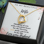To My Beautiful Wife - Love From Your Husband - Gift for Wife Birthday - To My Beautiful Wife - Love From Your Husband - Gift for Wife Birthday - Couple Necklace Set -Friendship Necklaces - Customize Couple Necklace