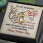 To My Amazing Wife Necklace I Love You - Happy Mother's Day Necklace - Best Gift for Her - Coustom Necklace for Wife - the One Who Did'nt Get Away! - Love From Husband More Than Hunting