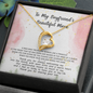 To My Boyfriends Beautiful Mom Necklace, Mothers Day Gifts For Boyfriends Mom From Girlfriend, Personalized Gifts For Mother In Law, Mother's Day Necklace, Best Birthday Present To My Boyfriend Mom Christmas Present Ideas