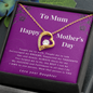 Mother Gifts, Appreciation Mom Jewelry Necklace with Sentimental Message Card Present (To My Loving Mom, Forever Love Necklace), Mom Necklace, Mother Necklace, Mom Gift, Gift from Daughter, Jewelry for Mom, Mother's Day Gift, Gifts for Women