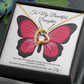 To My Beautiful Daughter Necklace, Meaningful Message Card Jewelry Box, Gift for Daughter's Birthday Graduation 2026, Thoughtful for Her from Mom Kids