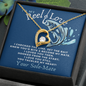 To My Wife Necklace Anniversary Gift For Wife - To My Reel Love Necklace - Your Solemate - Fishing Fisherman Necklace - Gift for wife - Anniversary for Wife
