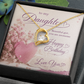 To My Daughter Birthday Gift – Beautiful Girl, You Are Awesome | Heartfelt Happy Birthday Gift | Daughter Birthday Gift – Romantic Pink Floral Happy Birthday Design | Love You