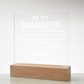 Grandson Gift, To My Grandson Acrylic Square Plaque, Grandson Gift from Nana, Graduation Gift for Him, Grandson Birthday, Grandson 18th Birthday, Gifts Ideas From Grandparents